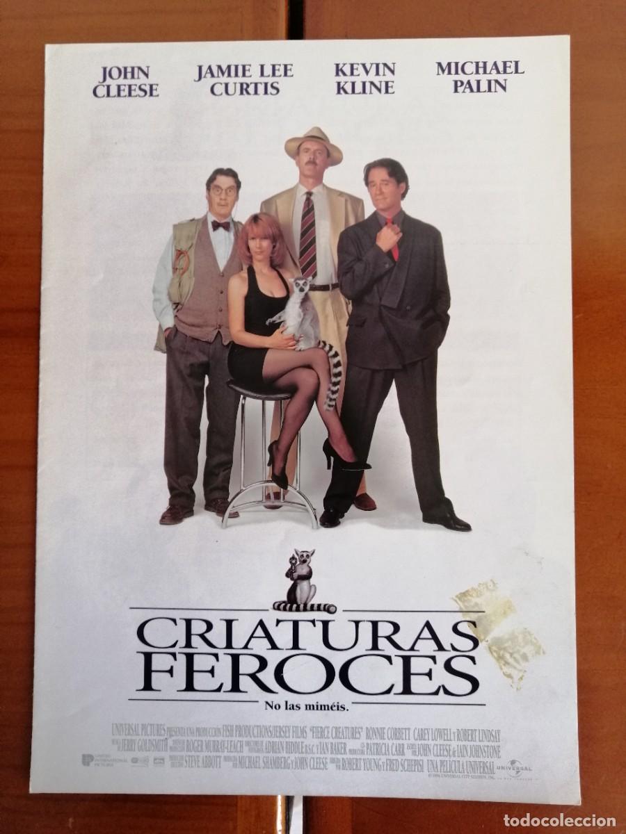 Cin&eacute;ma: G1926 CRIATURAS FEROCES-DOBLE
