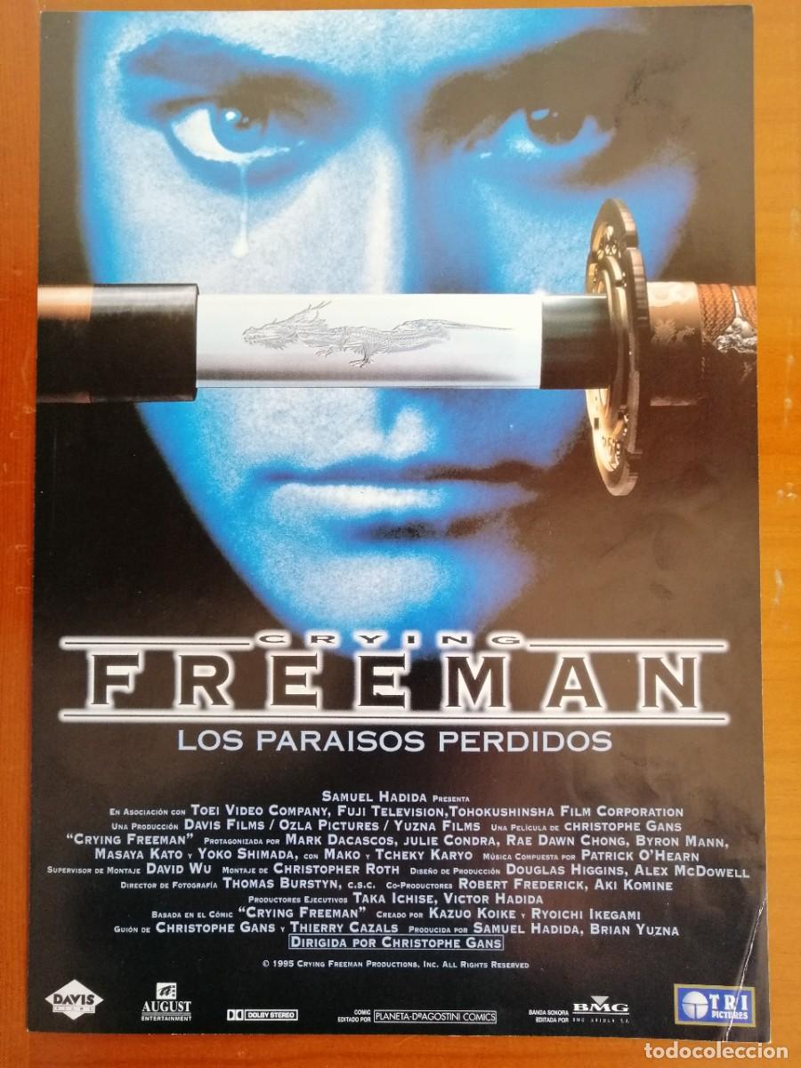 Cinema: G1967 CRYING FREEMAN (LOS PARAISOS ROBADOS)-SENCILLO
