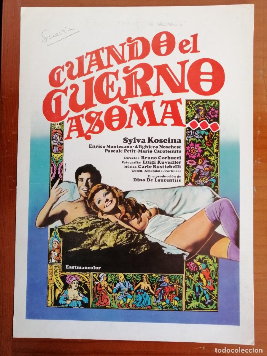 Cinema: G1972 CUANDO EL CUERNO ASOMA-SENCILLO
