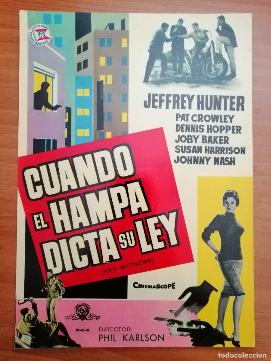 Cinema: G1973 CUANDO EL HAMPA DICTA SU LEY-SENCILLO