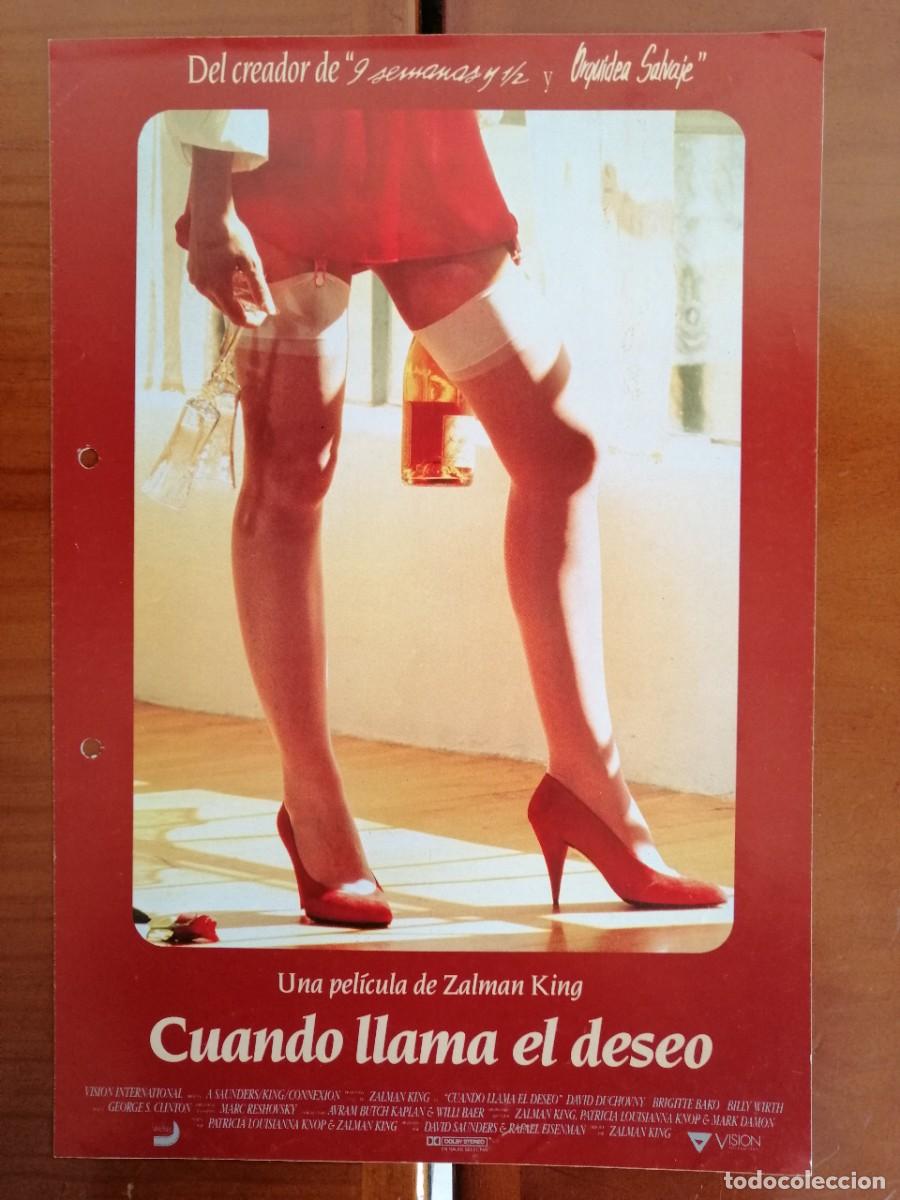 Cinema: G1983 CUANDO LLAMA EL DESEO-SENCILLO