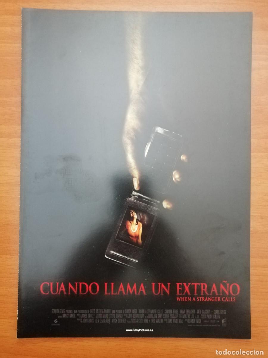 Cinema: G1985 CUANDO LLAMA UN EXTRA&Ntilde;O-DOBLE