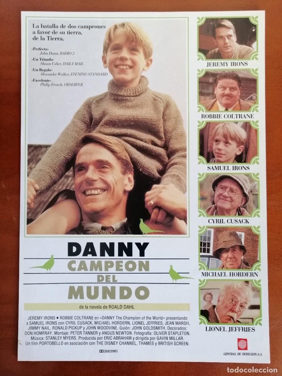 Cinema: G2104 DANNY, CAMPEON DEL MUNDO-SENCILLO