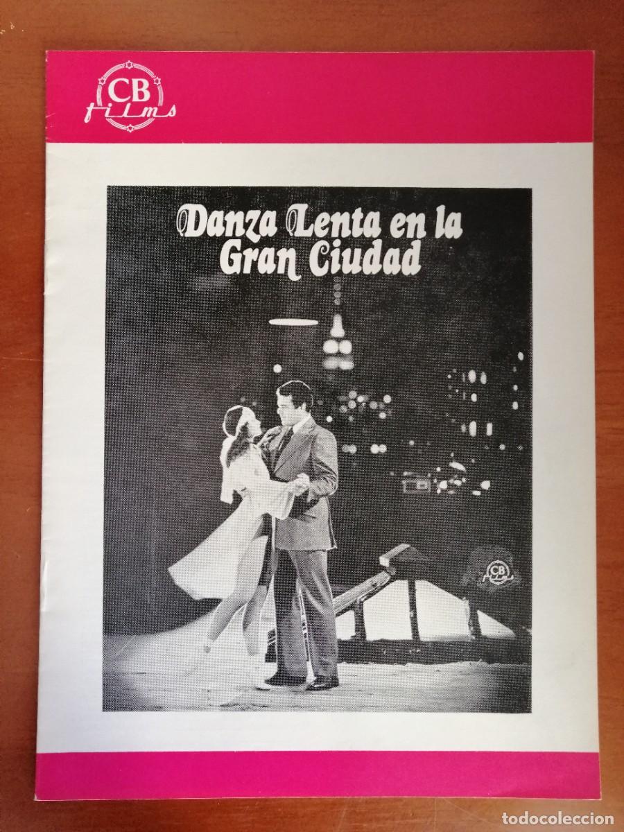 Cinema: G2105 DANZA LENTA EN LA GRAN CIUDAD-LIBRO 8 PAGINAS