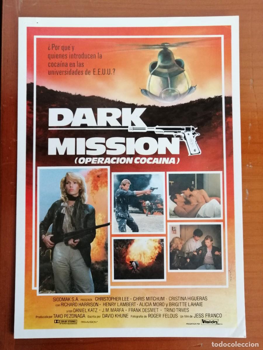 Cinema: G2114 DARK MISSION (OPERACION COCAINA)-SENCILLO