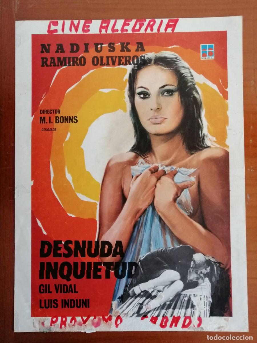 Cinema: G2268 DESNUDA INQUIETUD-SENCILLO