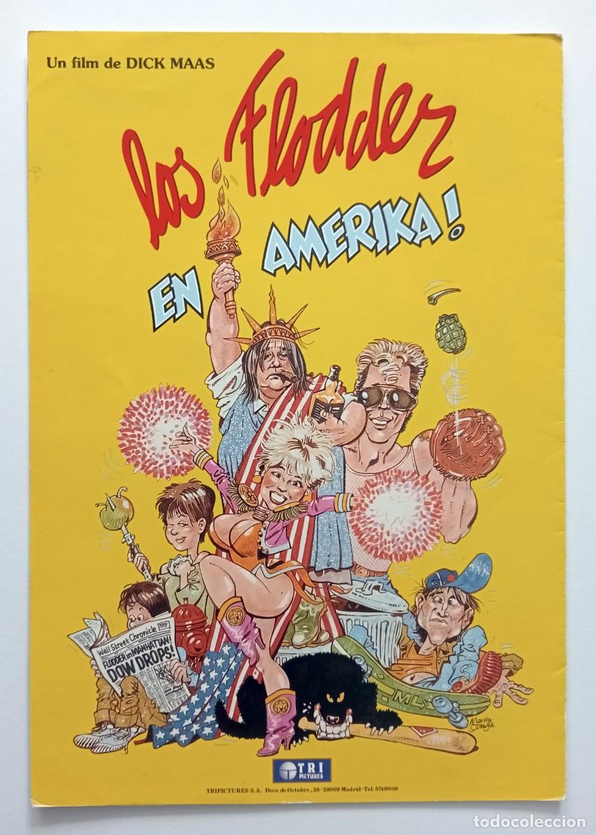 Cine: GUIA PUBLICITARIA CINE PELICULA LOS FLODDER EN AMERIKA