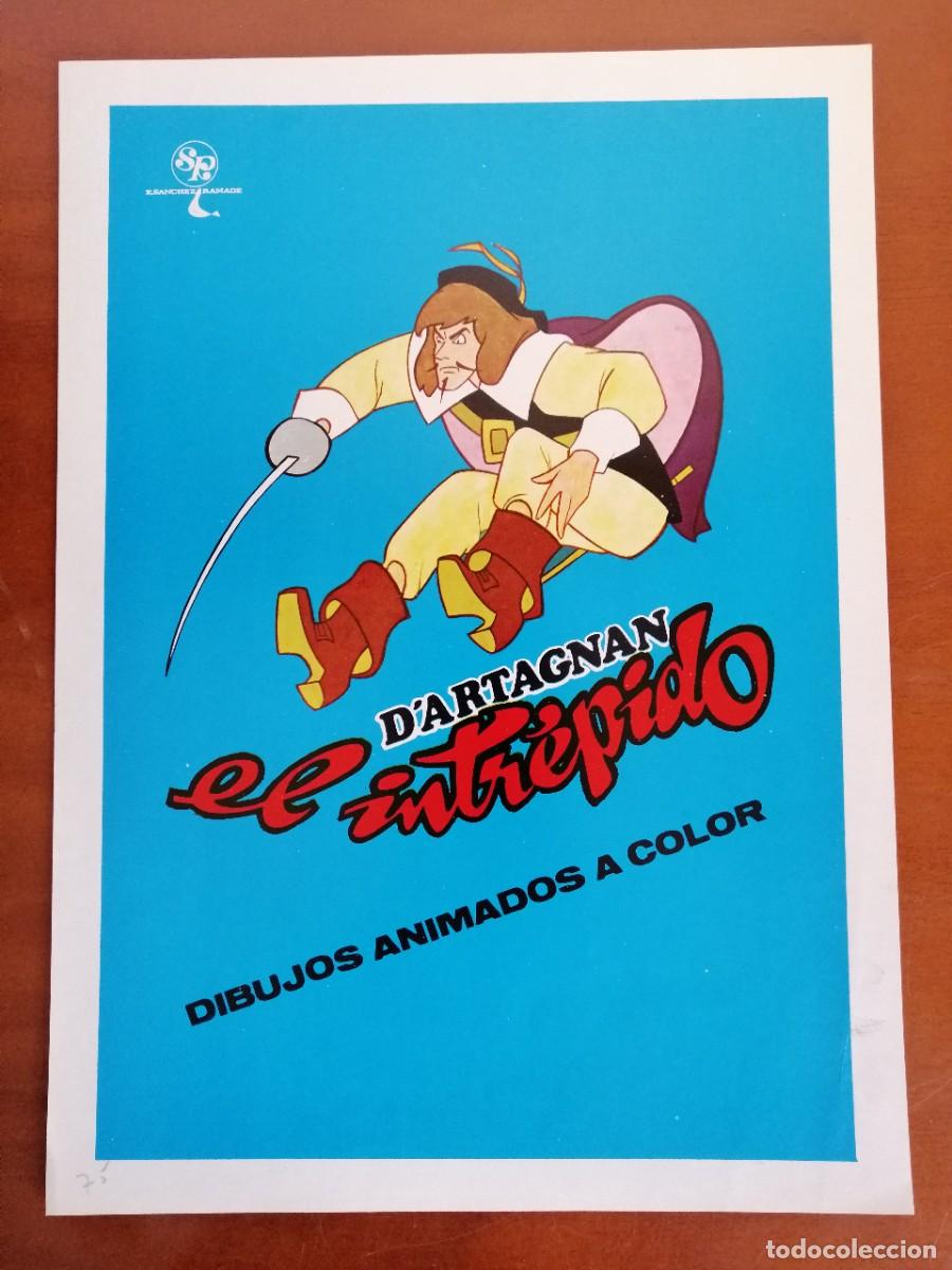 Cinema: G2120 D&Aacute;RTAGNAN EL INTREPIDO-SENCILLO-DIBUJOS ANIMADOS