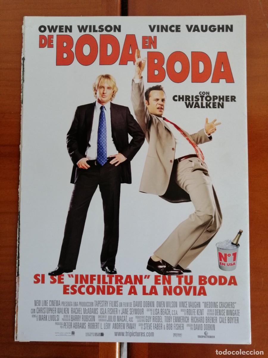 Cinema: G2132 DE BODA EN BODA-8 HOJAS
