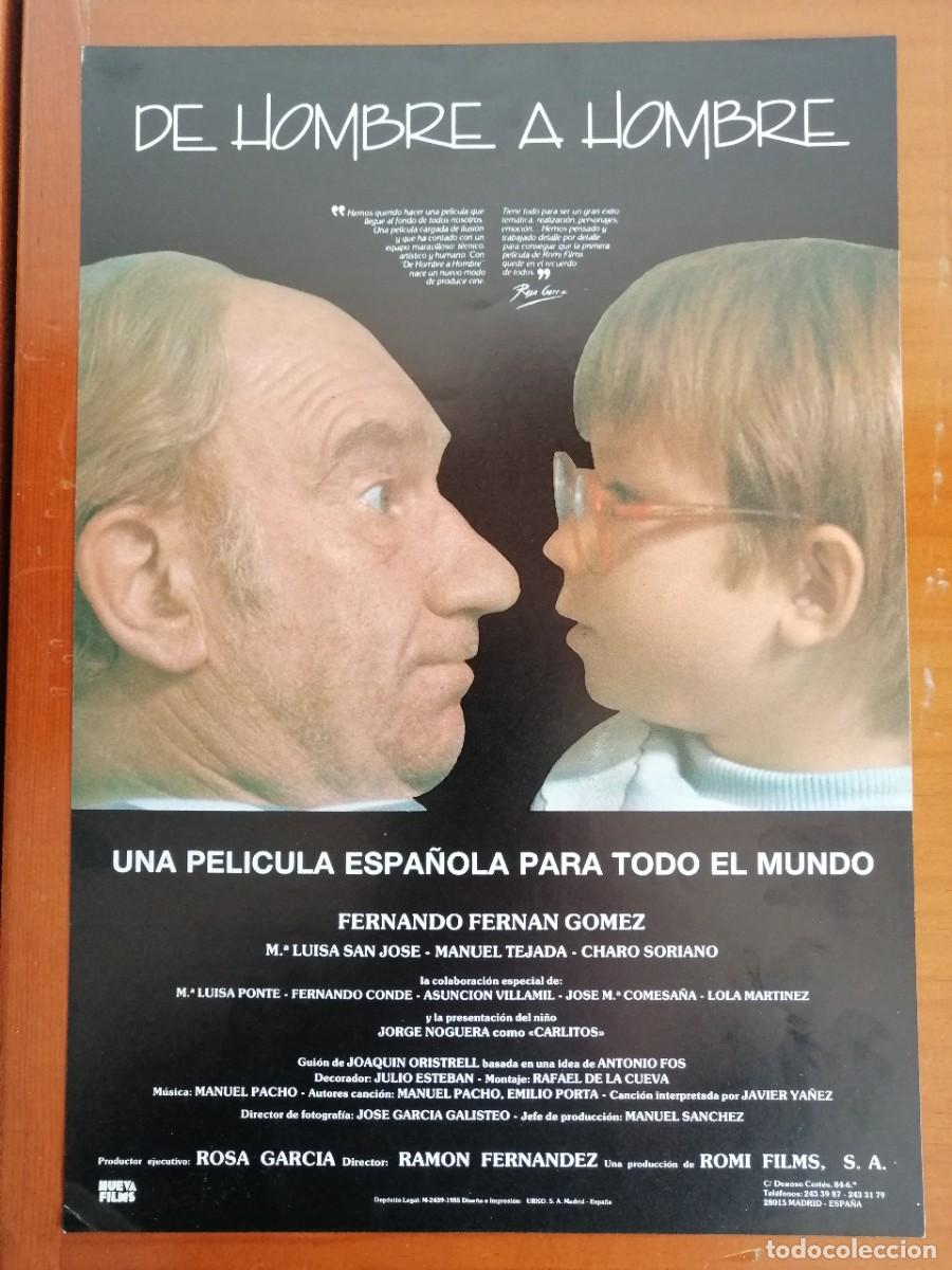 Cinema: G2139 DE HOMBRE A HOMBRE-SENCILLO