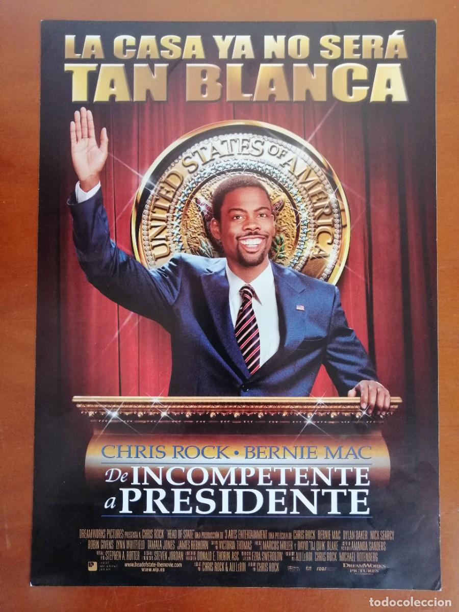 Cinema: G2141 DE INCOMPETENTE A PRESIDENTE-SENCILLO
