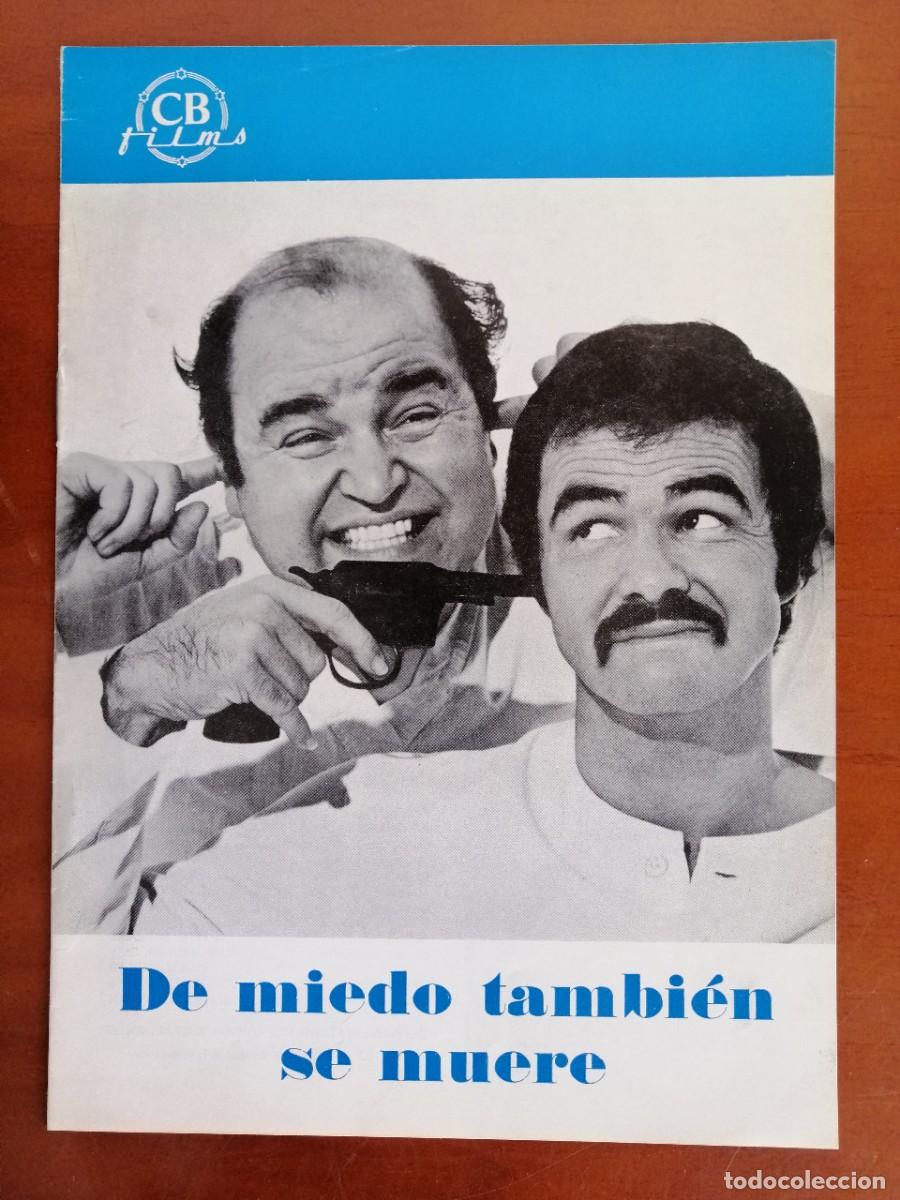 Cinema: G2146 DE MIEDO TAMBIEN SE MUERE-LIBRO 8 PAGINAS