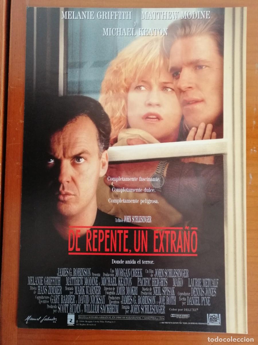 Cinema: G2156 DE REPENTE UN EXTRA&Ntilde;O-SENCILLO