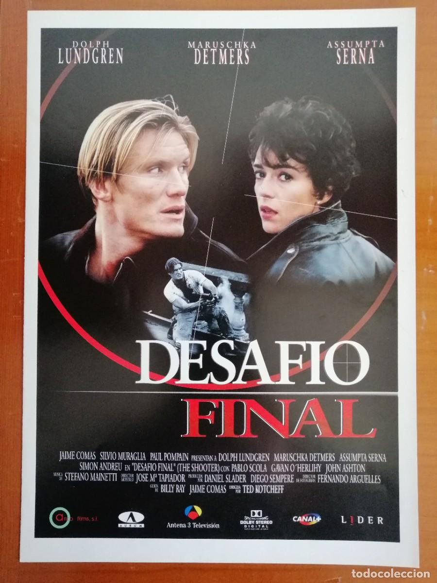 Cin&eacute;ma: G2231 DESAFIO FINAL-DOBLE