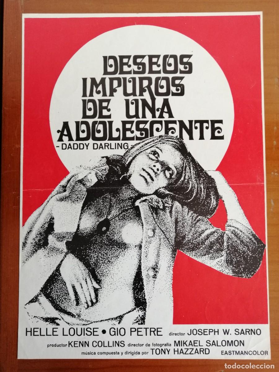 Cinema: G2259 DESEOS IMPUROS DE UNA ADOLESCENTE (DADDY DARLING)-SENCILLO