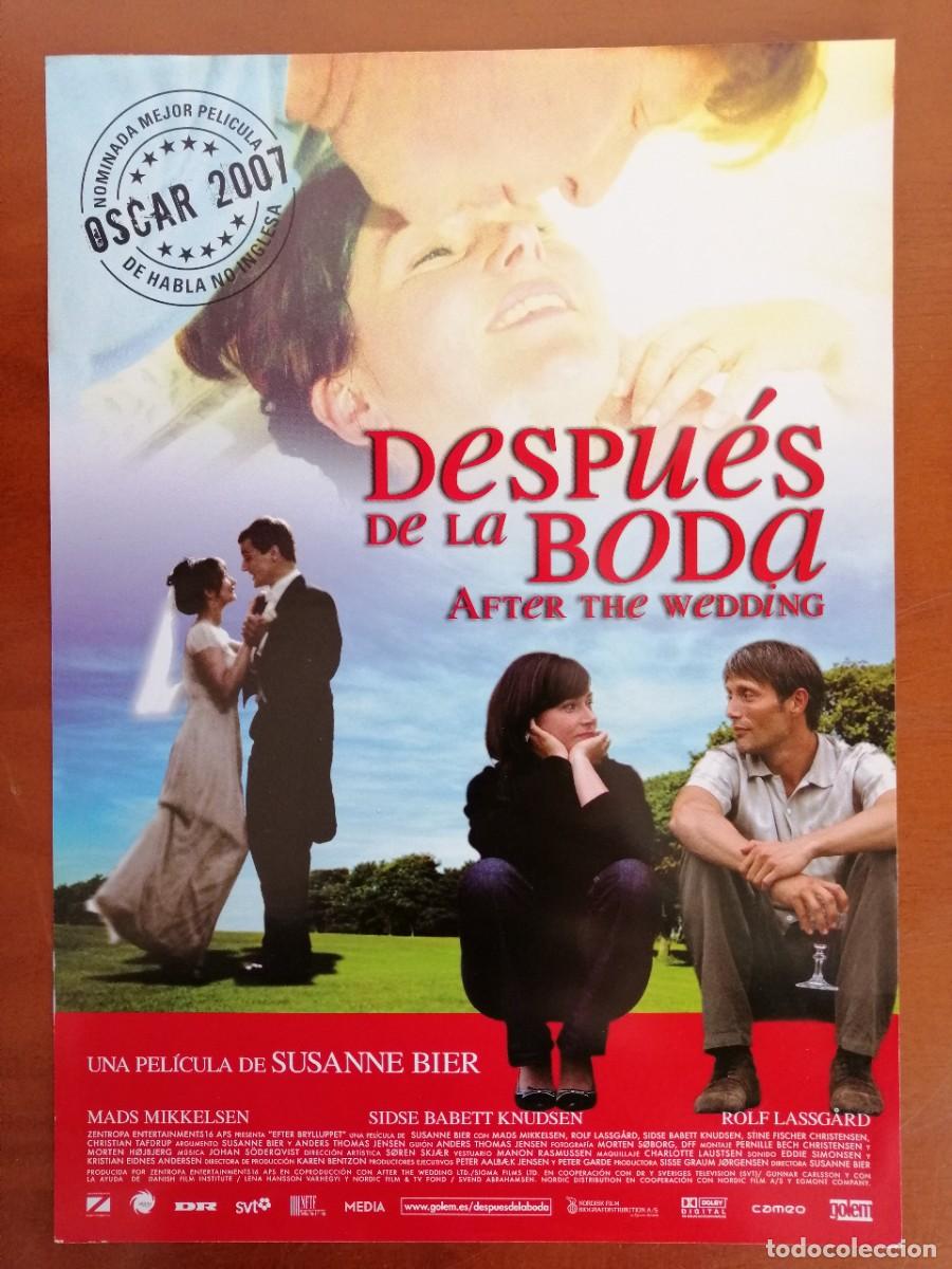 Cin&eacute;ma: G2280 DESPUES DE LA BODA (AFTER THE WEDDING)-SENCILLO
