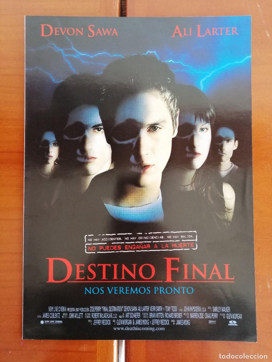 Cin&eacute;ma: G2286 DESTINO FINAL-DOBLE