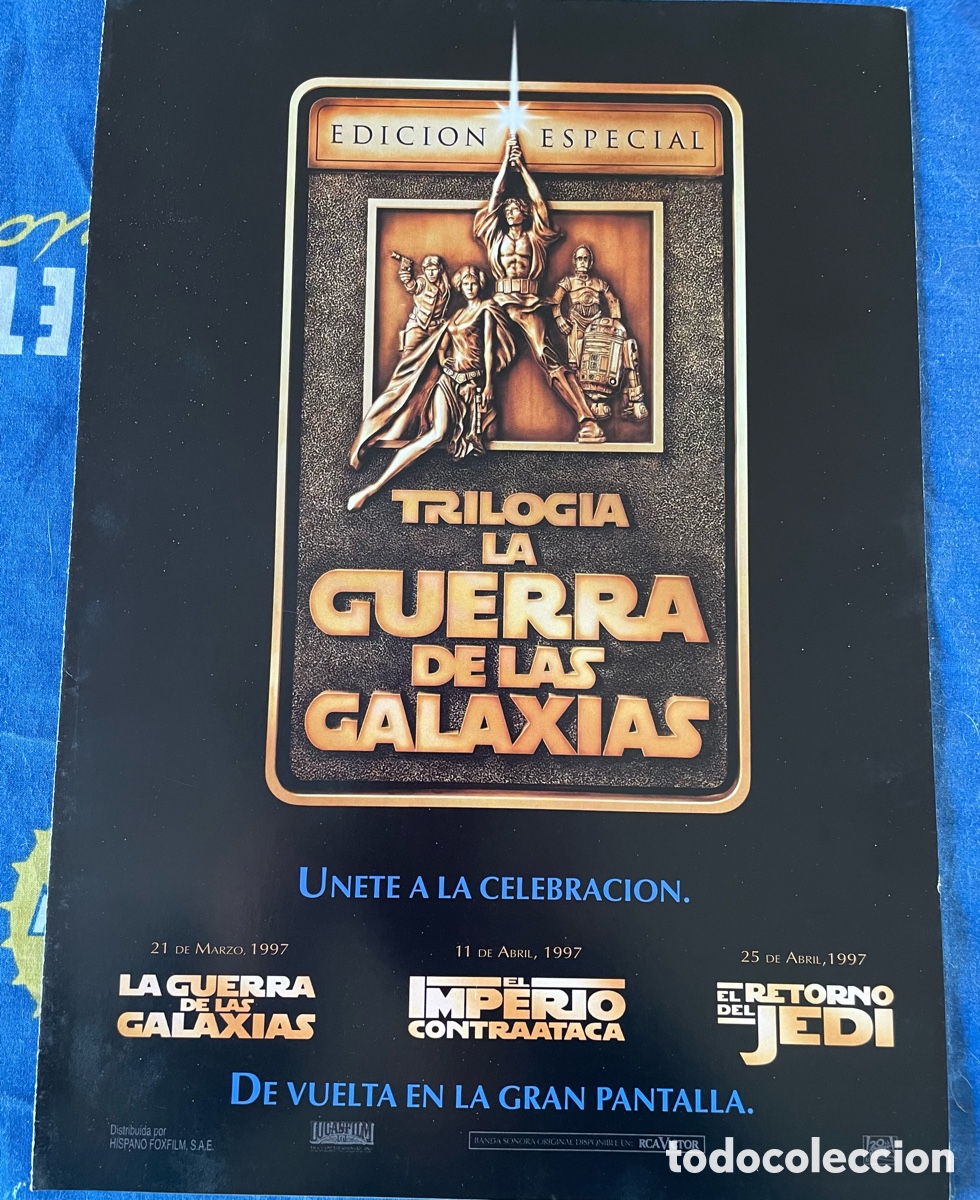 Cine: LA TRILOGIA DE LA GUERRA DE LAS GALAXIAS EDICION ESPECIAL