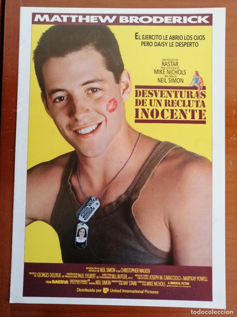 Cin&eacute;ma: G2290 DESVENTURAS DE UN RECLUTA INOCENTE-DOBLE