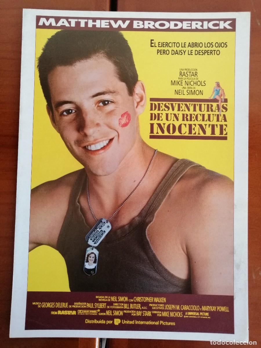 Cin&eacute;ma: G2291 DESVENTURAS DE UN RECLUTA INOCENTE-DOBLE