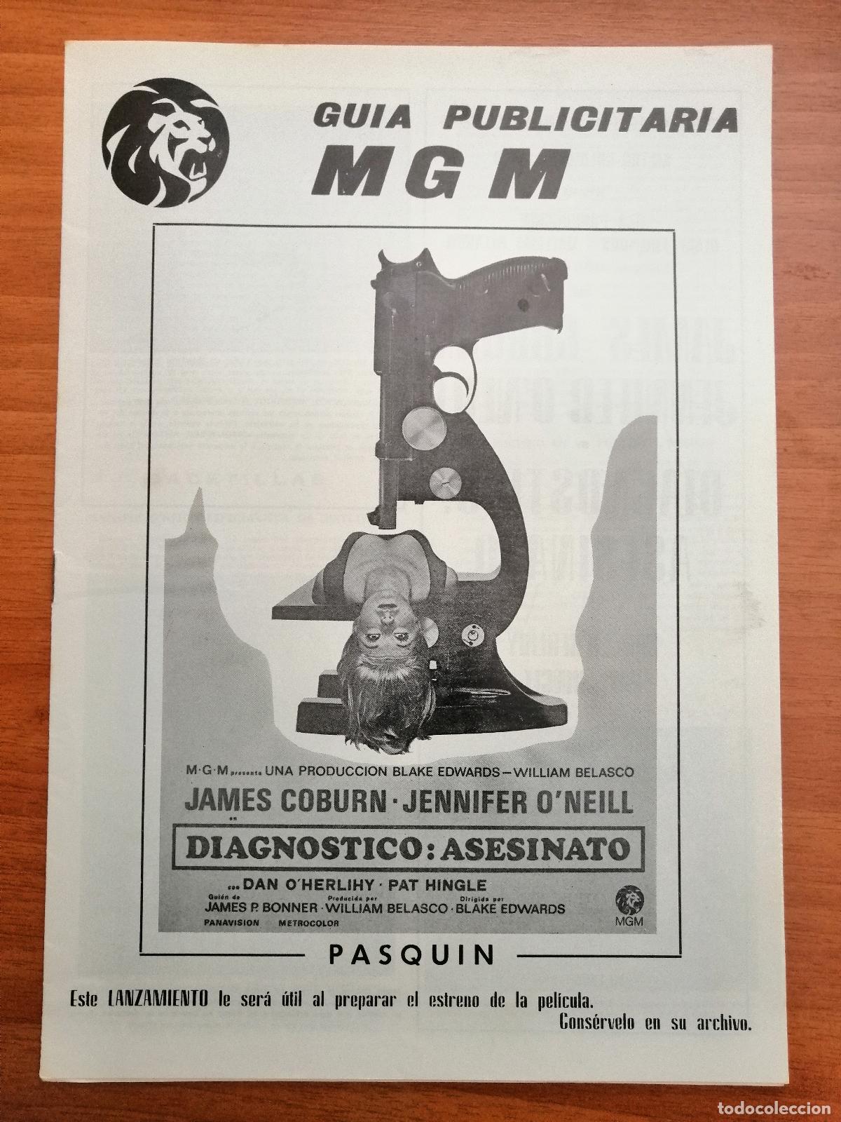 Cin&eacute;ma: G2311 DIAGNOSTICO: ASESINATO-LIBRO 8 PAGINAS