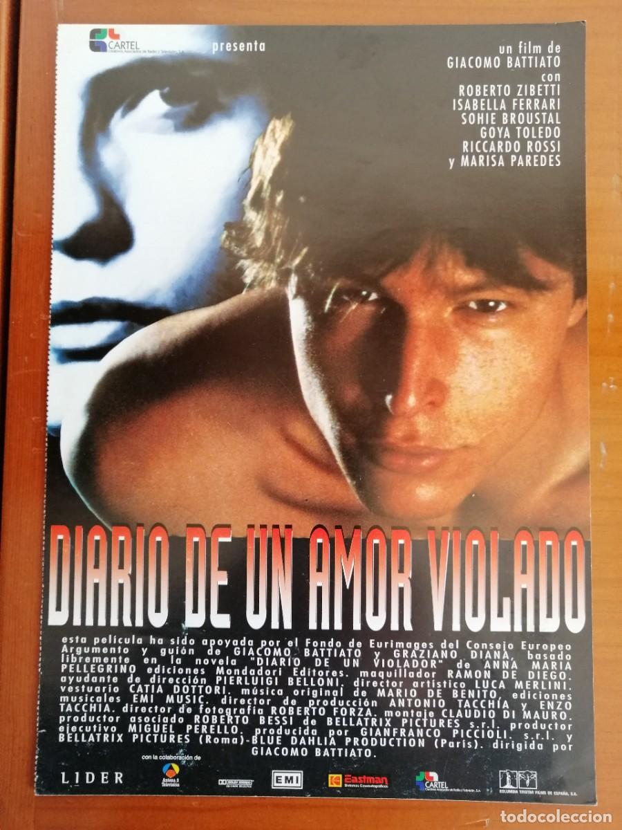 Cin&eacute;ma: G2316 DIARIO DE UN AMOR VIOLADO-SENCILLO