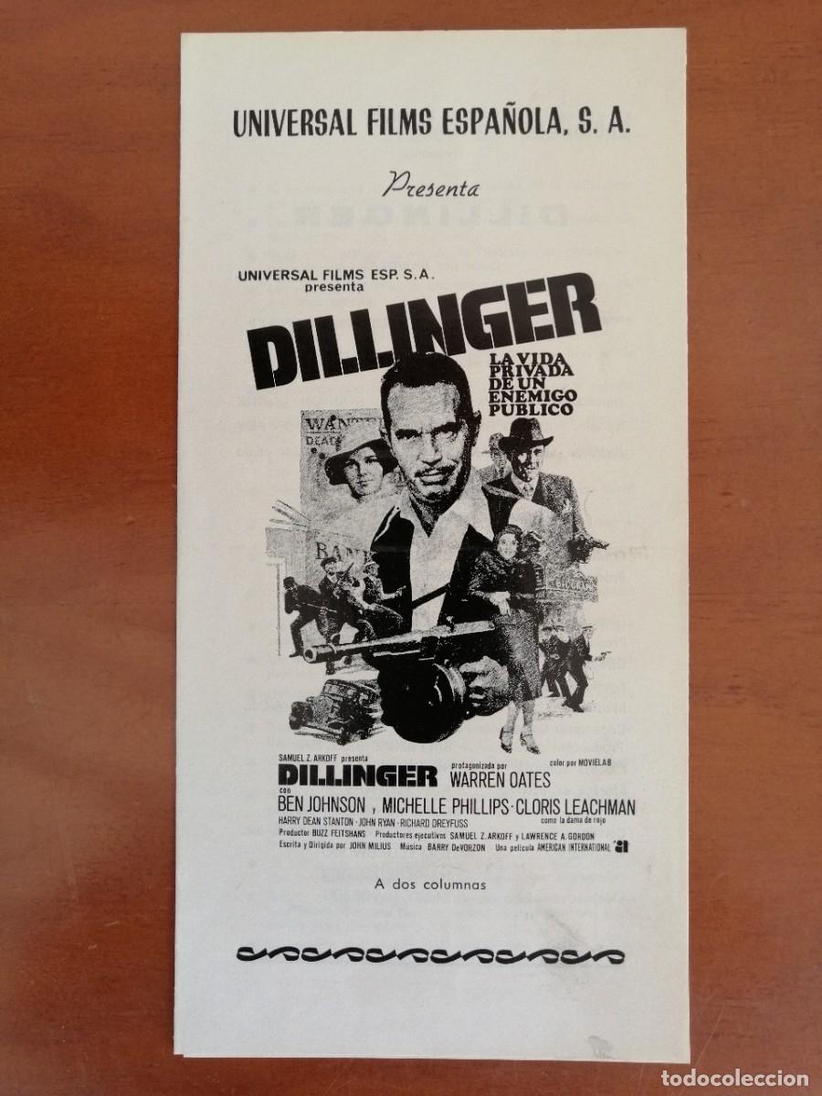 Cine: G2348 DILLINGER-TRIPLE