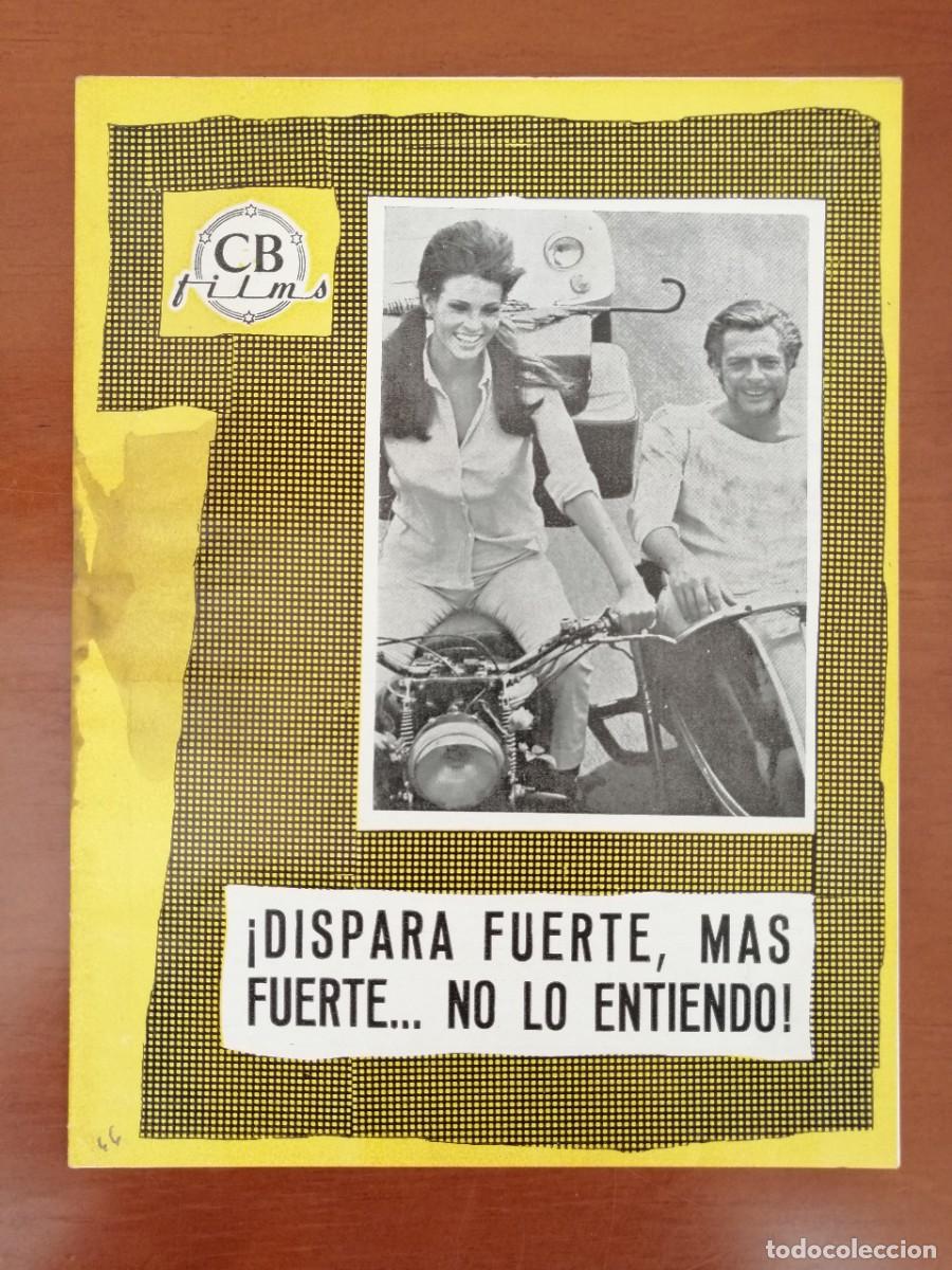 Cinema: G2373 DISPARA FUERTE, MAS FUERTE...NO LO ENTIENDO-LIBRO 16 PAGINAS