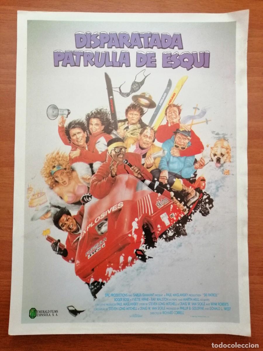 Cine: G2376 DISPARATADA PATRULLA DE ESQUI-SENCILLO-TAMA&Ntilde;O MAYOR