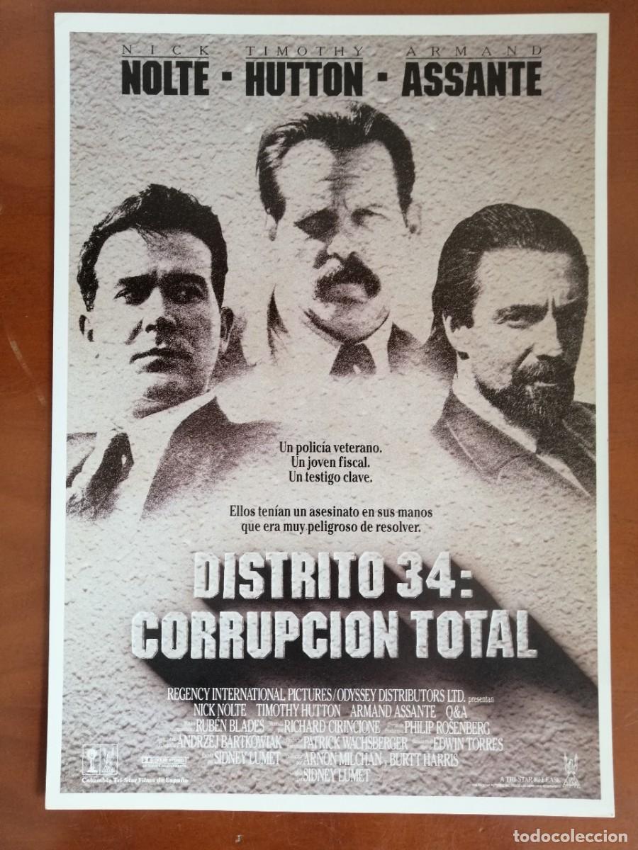 Cine: G2380 DISTRITO 34: CORRUPCION TOTAL-SENCILLO