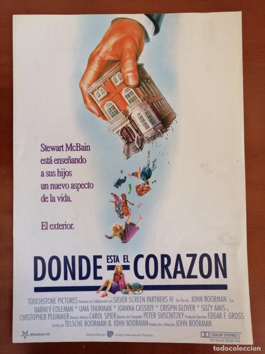 Cinema: G2430 DONDE ESTA EL CORAZON-SENCILLO