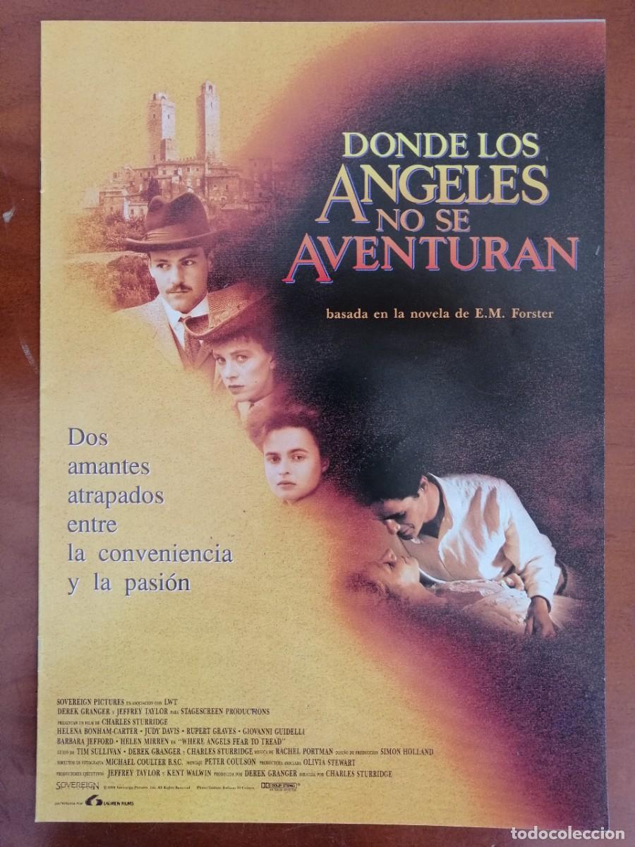 Cinema: G2434 DONDE LOS ANGELES NO SE AVENTURAN-LIBRO 8 PAGINAS
