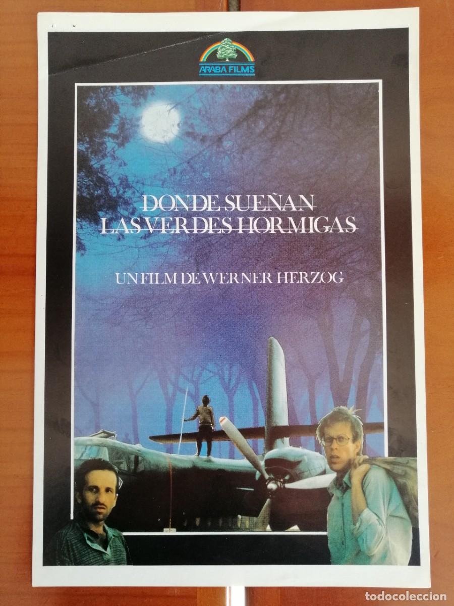 Cinema: G2437 DONDE SUE&Ntilde;AN LAS VERDES HORMIGAS-SENCILLO