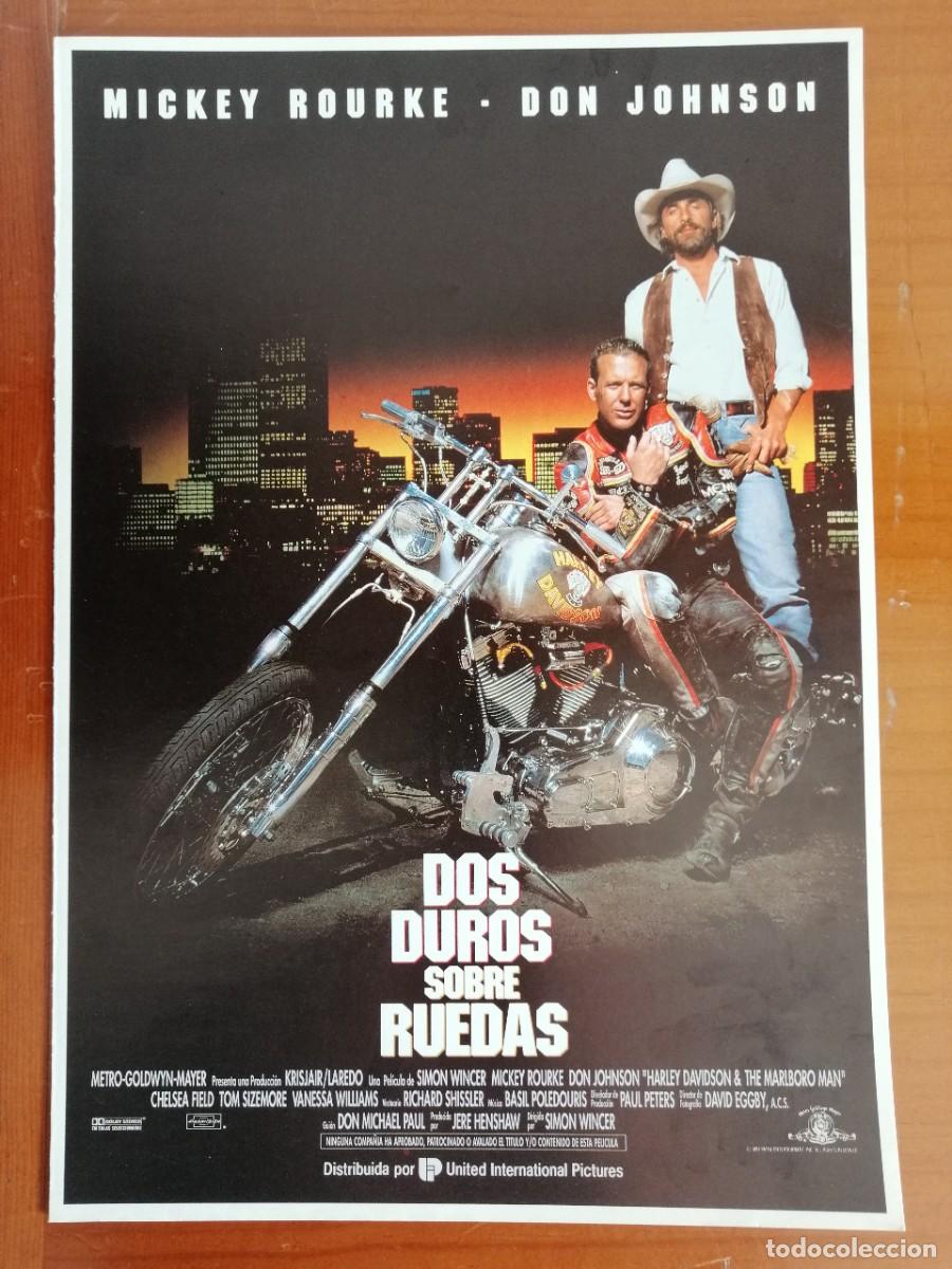 Cine: G2468 DOS DUROS SOBRE RUEDAS-DOBLE