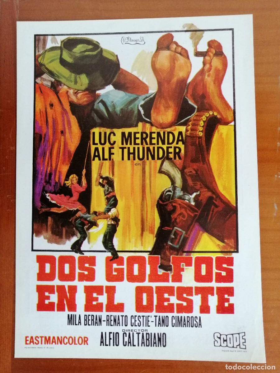 Cine: G2472 DOS GOLFOS EN EL OESTE-SENCILLO