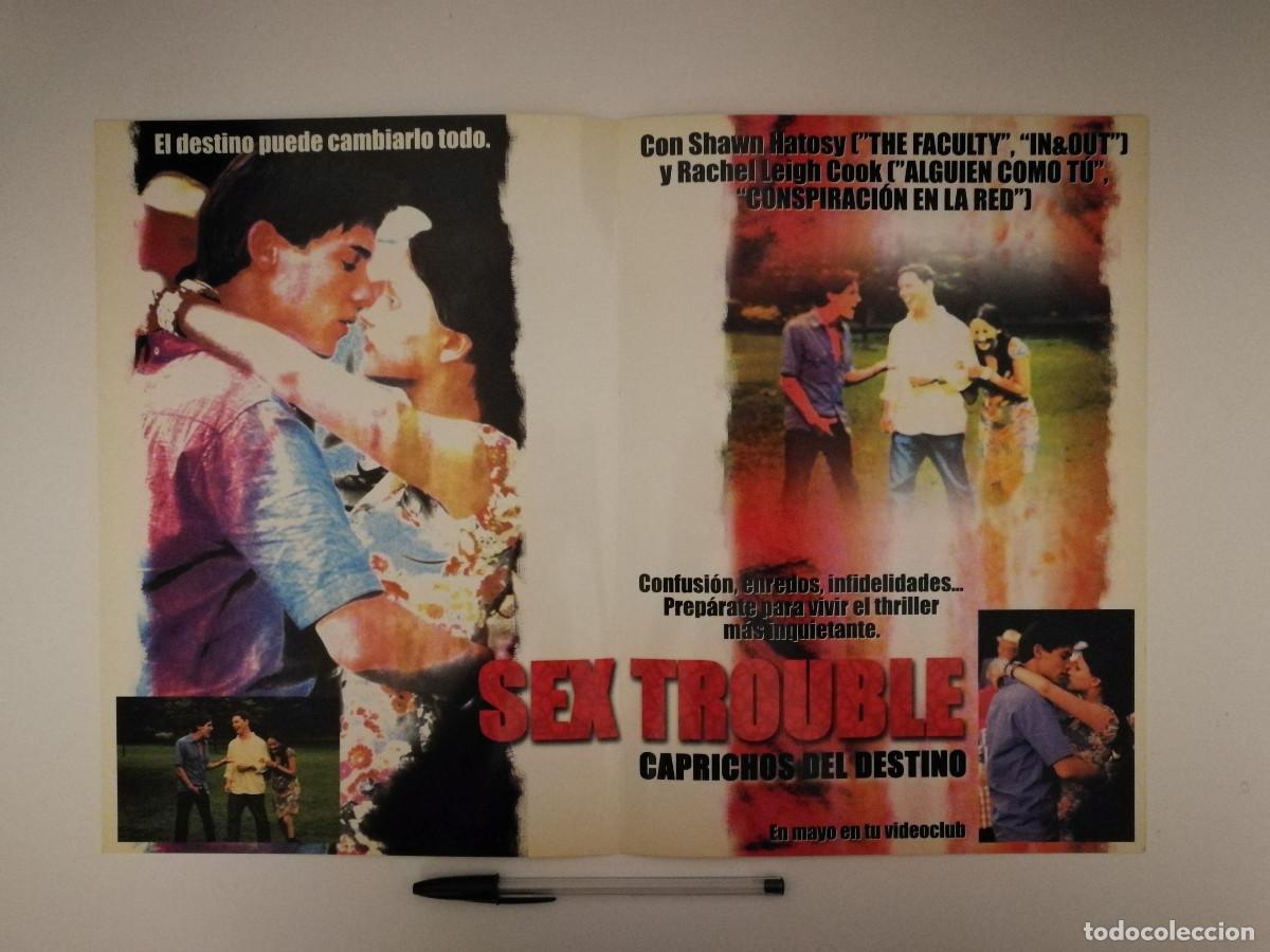 Cinema: GUIA DE VIDEOCLUB ORIGINAL - SEX TROUBLE CAPRICHOS DEL DESTINO - RACHEL LEIGH COOK