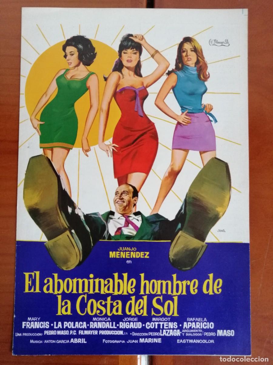 Cine: G2592 EL ABOMINABLE HOMBRE DE LA COSTA DEL SOL-DOBLE
