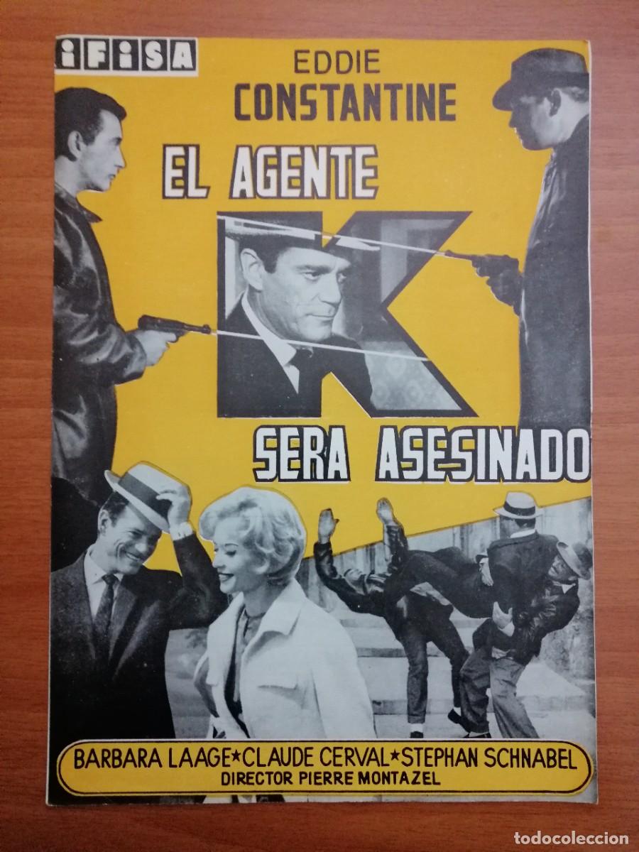 Cine: G2601 EL AGENTE K SERA ASESINADO-DOBLE