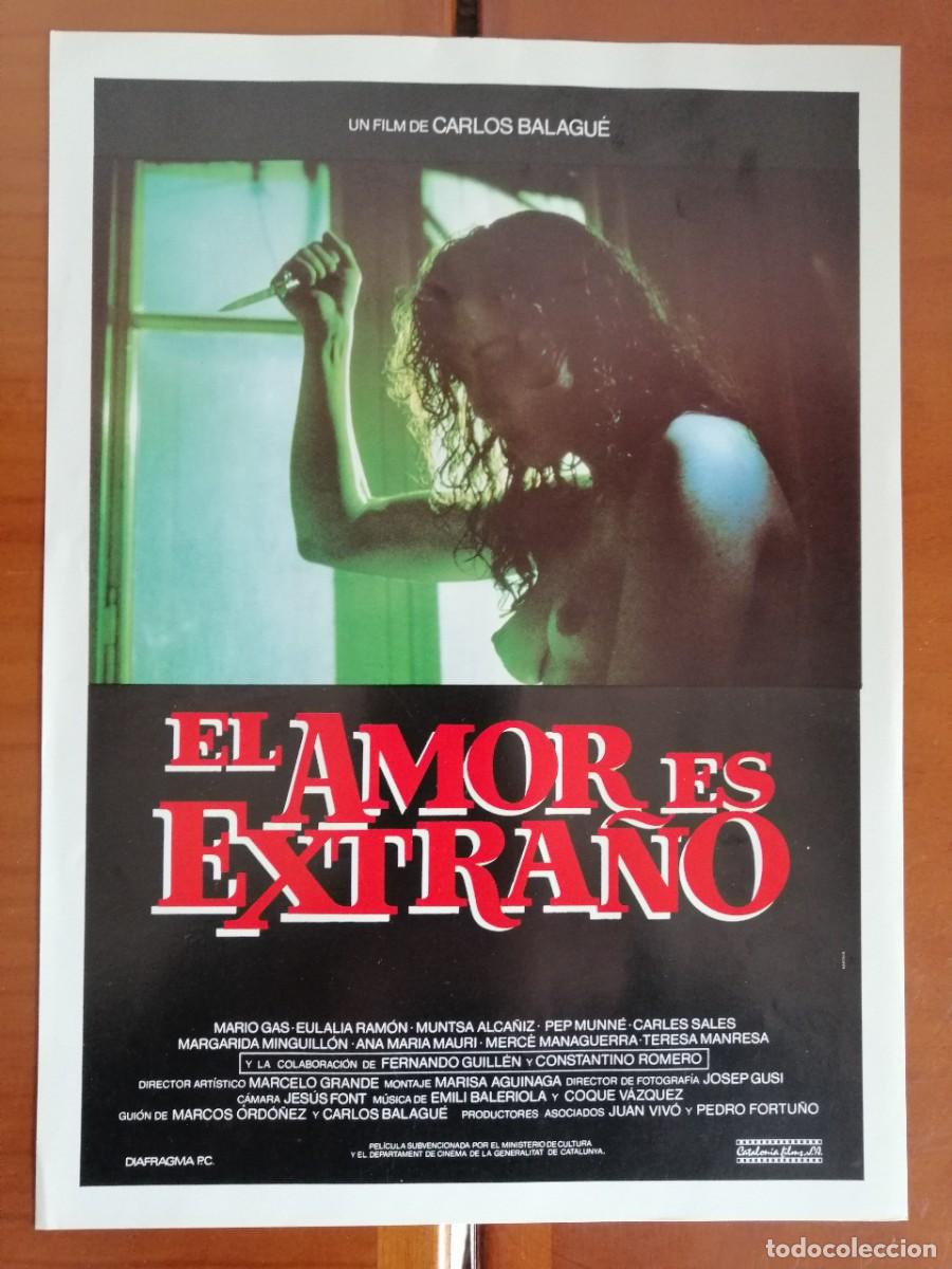 Cine: G2624 EL AMOR ES EXTRA&Ntilde;O-SENCILLO