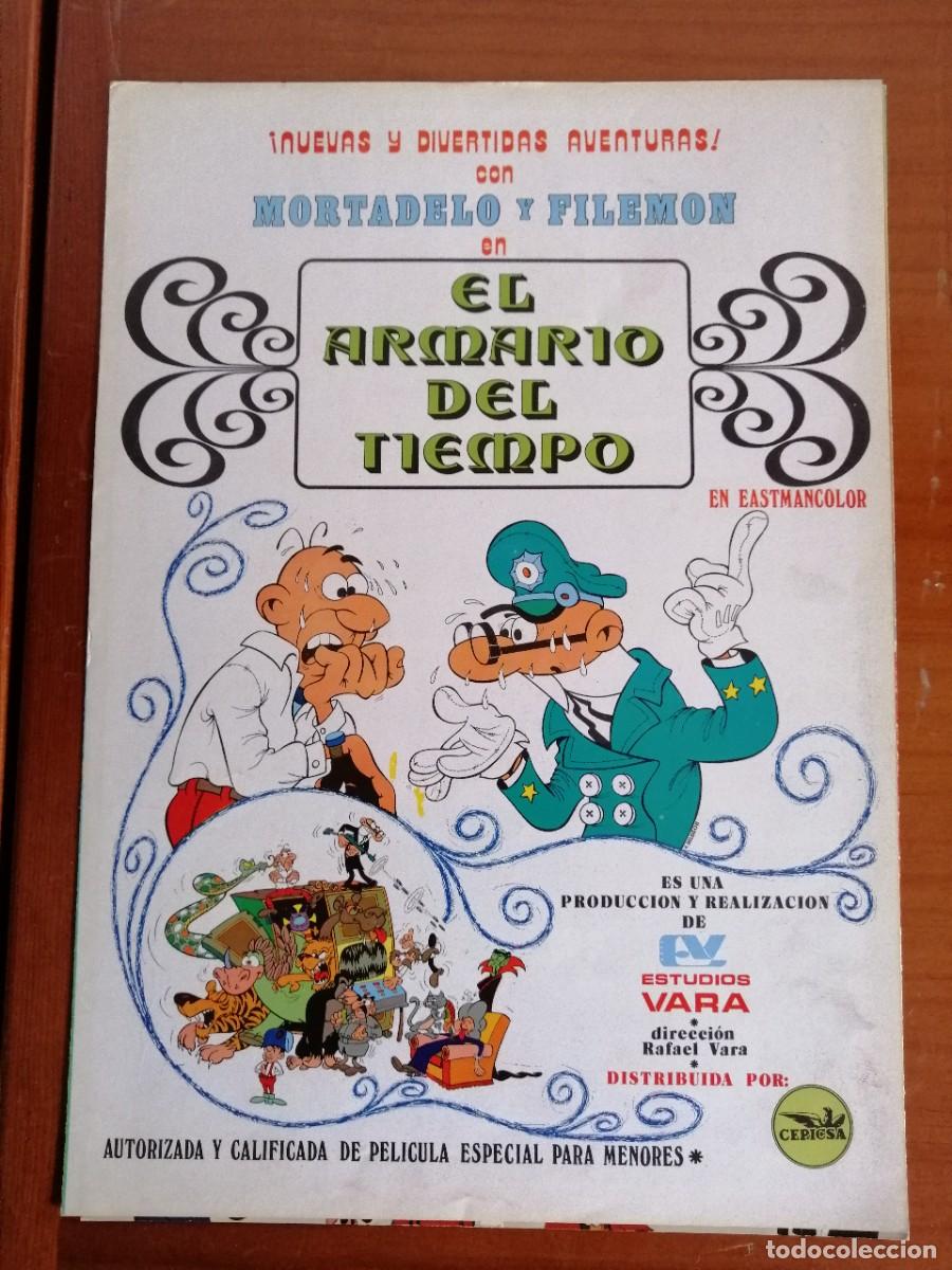 Cin&eacute;ma: G2662 EL ARMARIO DEL TIEMPO-TRIPLE-DIBUJOS ANIMADOS