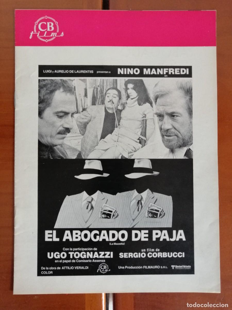 Cinema: G2588 EL ABOGADO DE PAJA-LIBRO 8 PAGINAS