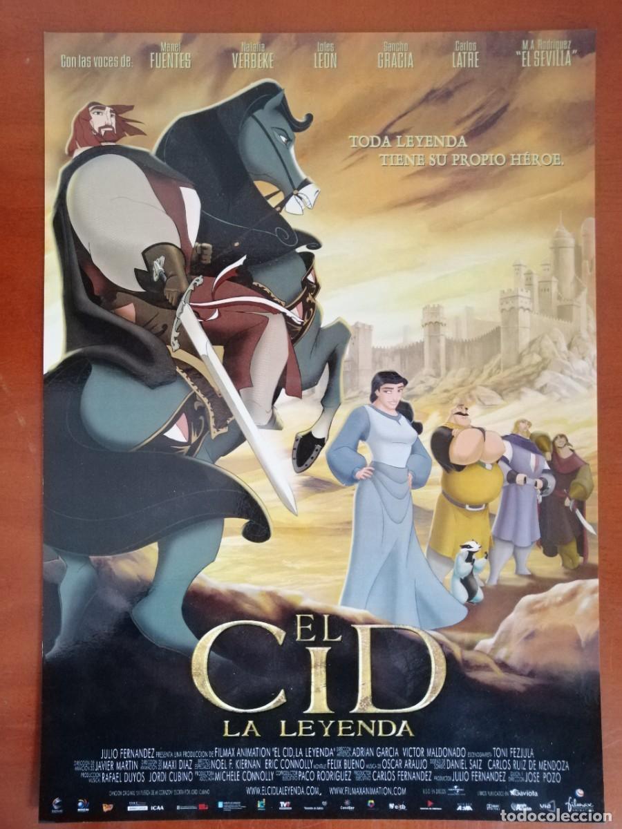Cine: G2823 EL CID LA LEYENDA-SENCILLO-DIBUJOS ANIMADOS