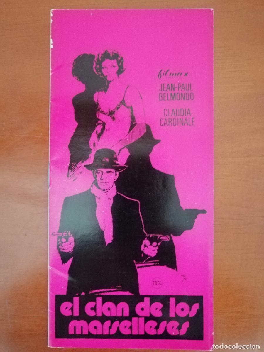 Cine: G2845 EL CLAN DE LOS MARSELLESES-LIBRO 12 PAGINAS