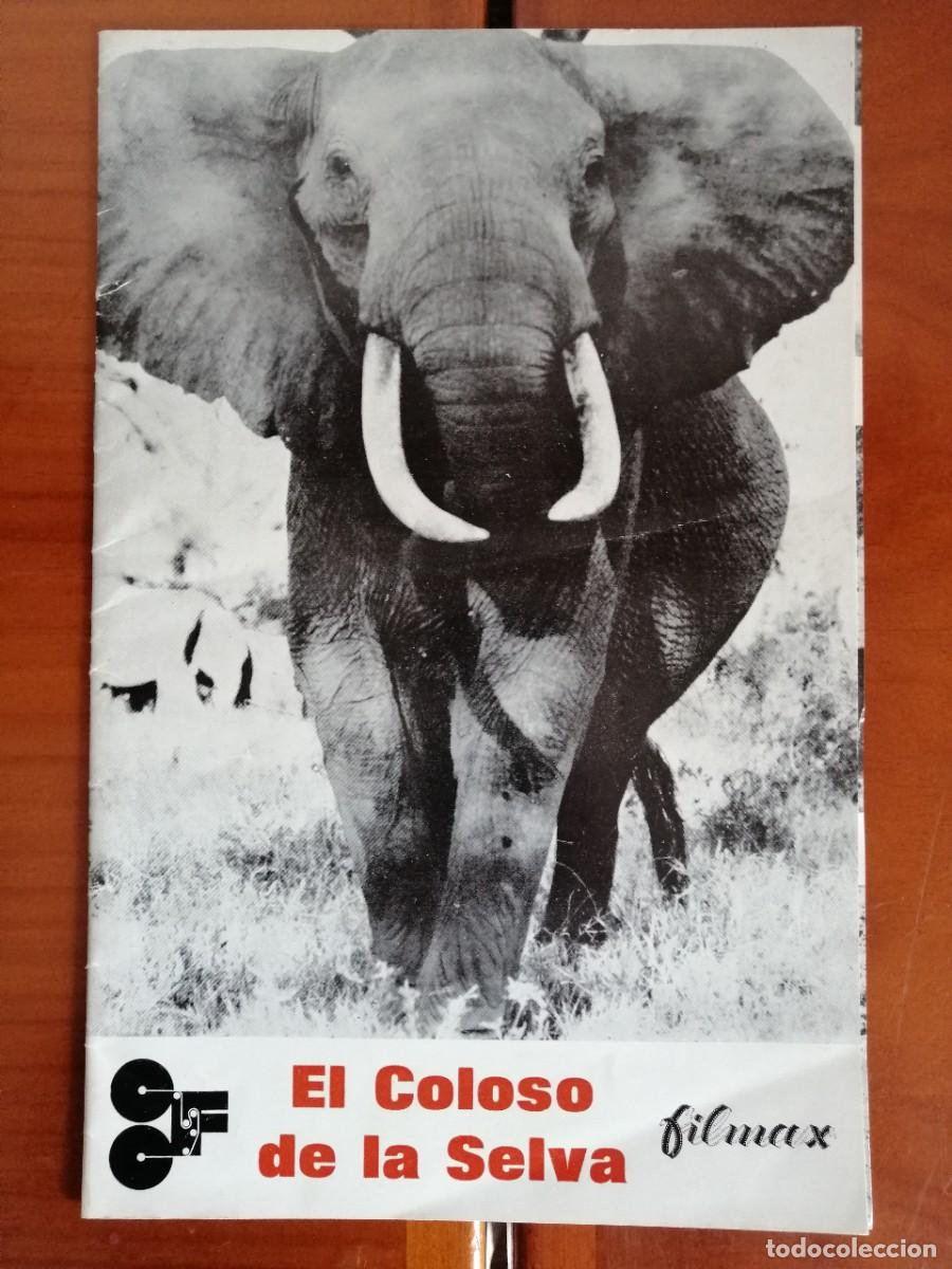 Cine: G2865 EL COLOSO DE LA SELVA-LIBRO 12 PAGINAS