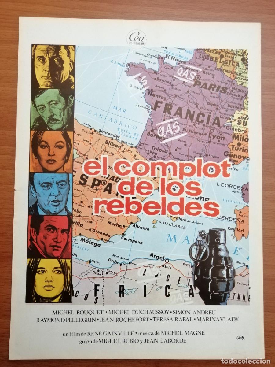 Cine: G2871 EL COMPLOT DE LOS REBELDES-SENCILLO
