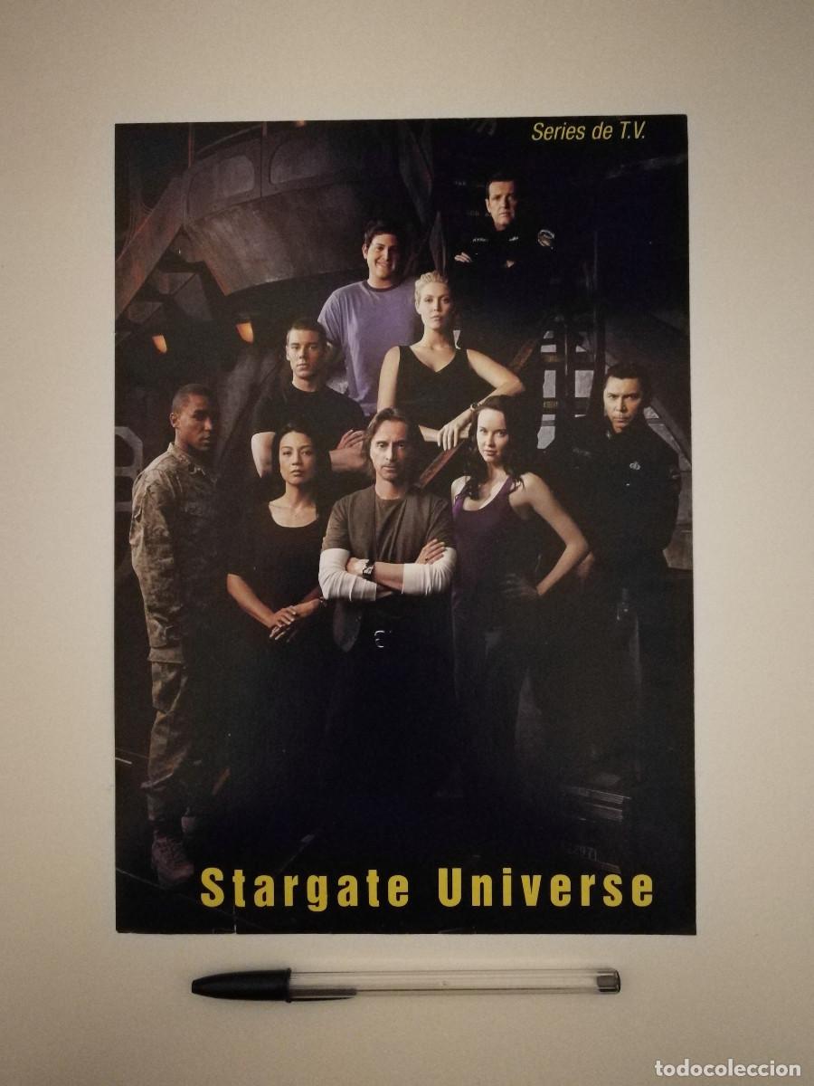 Cine: FICHA COLECCIONABLE -A4- STARGATE UNIVERSE - CIENCIA FICCION