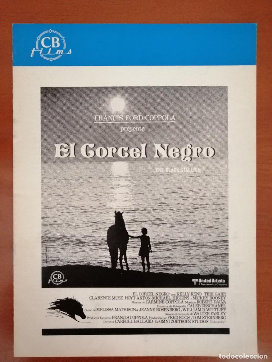 Cinema: G2888 EL CORCEL NEGRO-LIBRO 8 PAGINAS