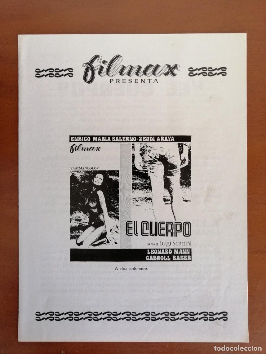 Cinema: G2913 EL CUERPO-DOBLE