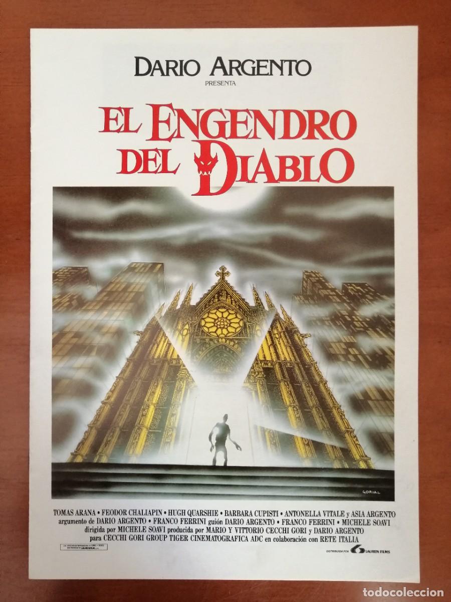 Cin&eacute;ma: G3016 EL ENGENDRO DEL DIABLO-LIBRO 8 PAGINAS