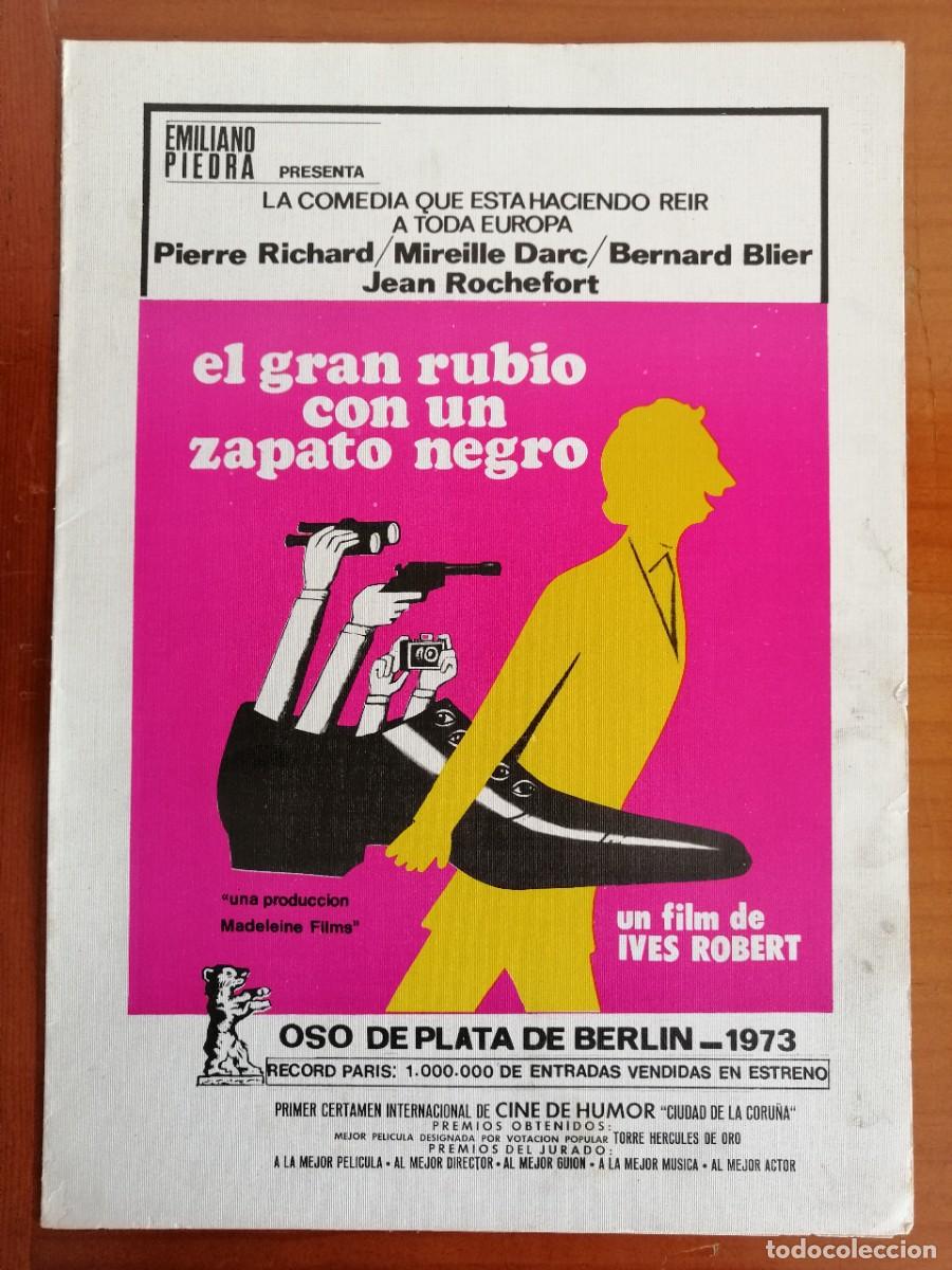 Cinema: G3165 EL GRAN RUBIO CON UN ZAPATO NEGRO-DOBLE